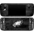 NFL Philadelphia Eagles Black & White Steam Deck Handheld Gaming Computer Skin